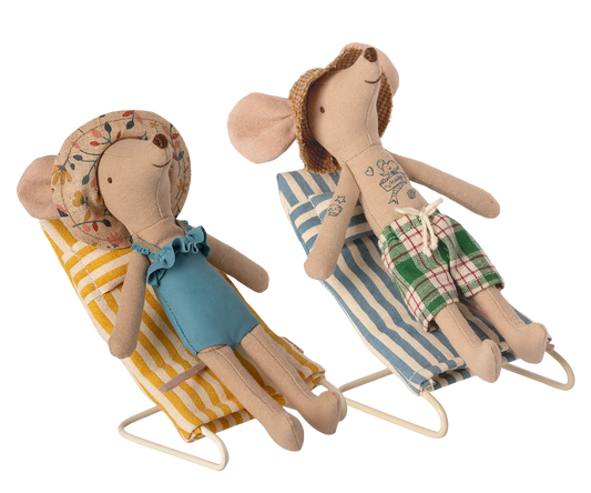 Conjunto de cadeiras de praia