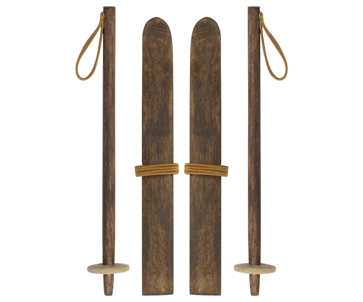 Skis pequenos