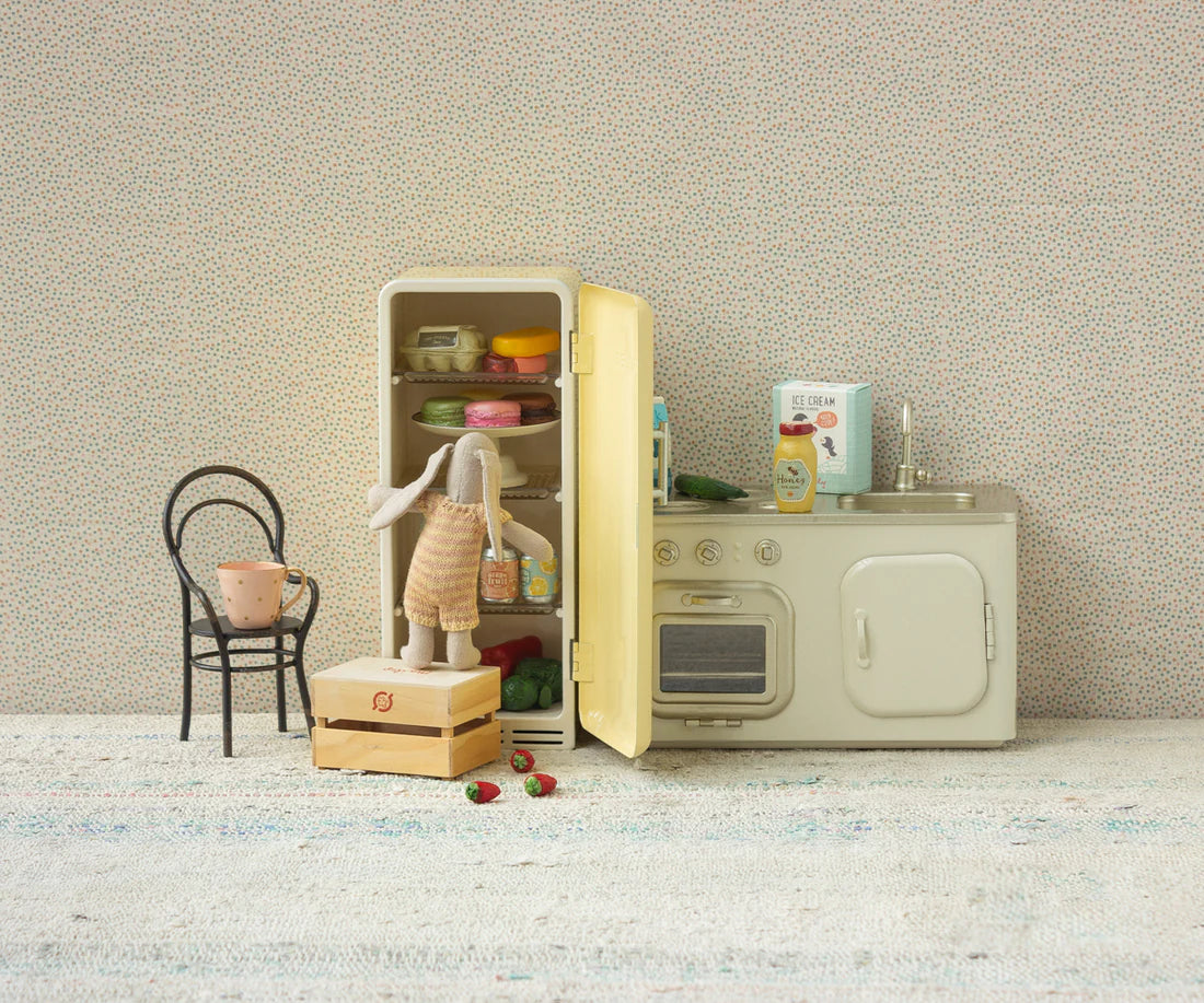 Frigorífico - amarelo