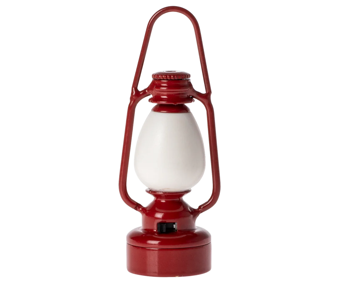 Lanterna vintage, encarnada