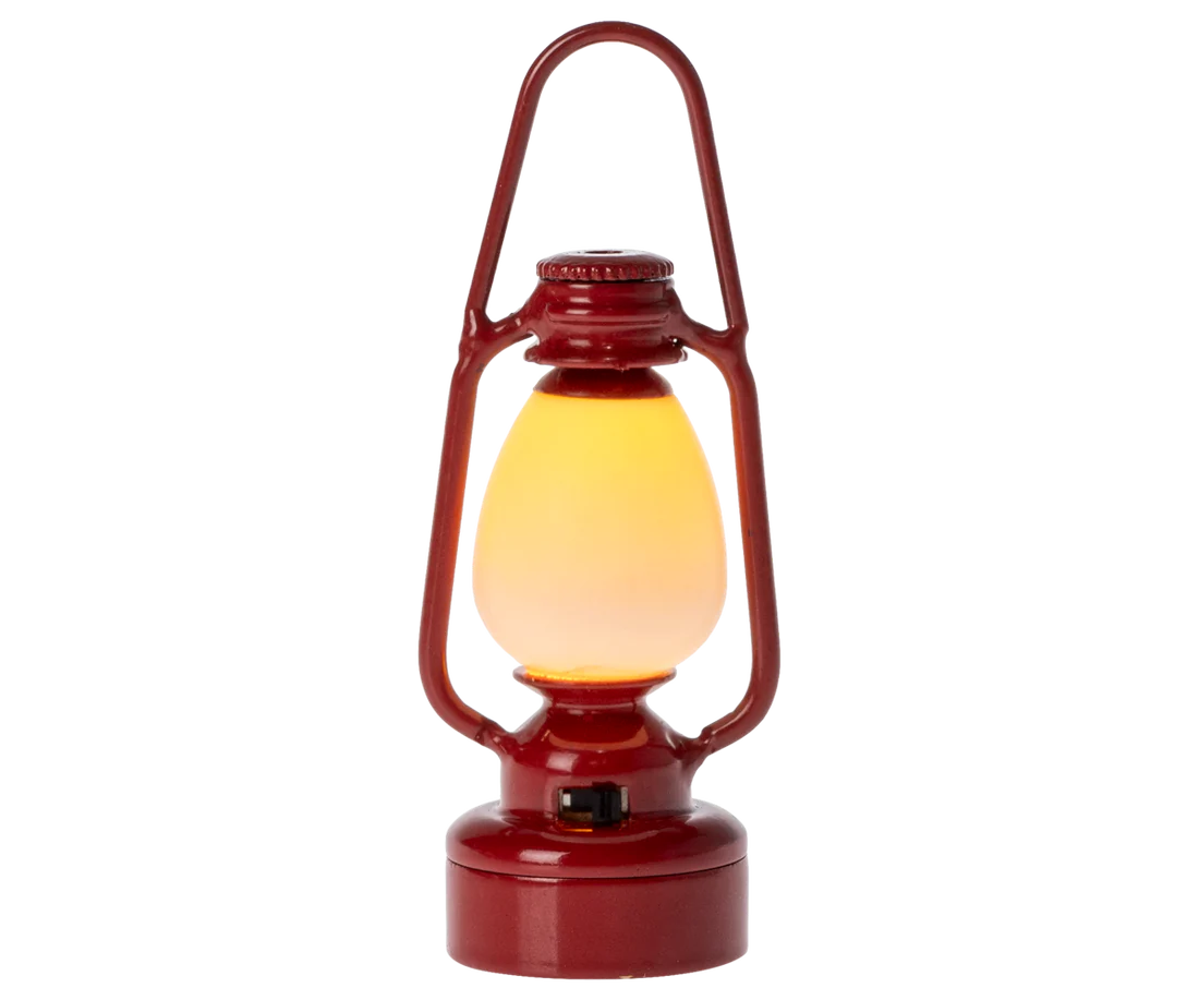 Lanterna vintage, encarnada