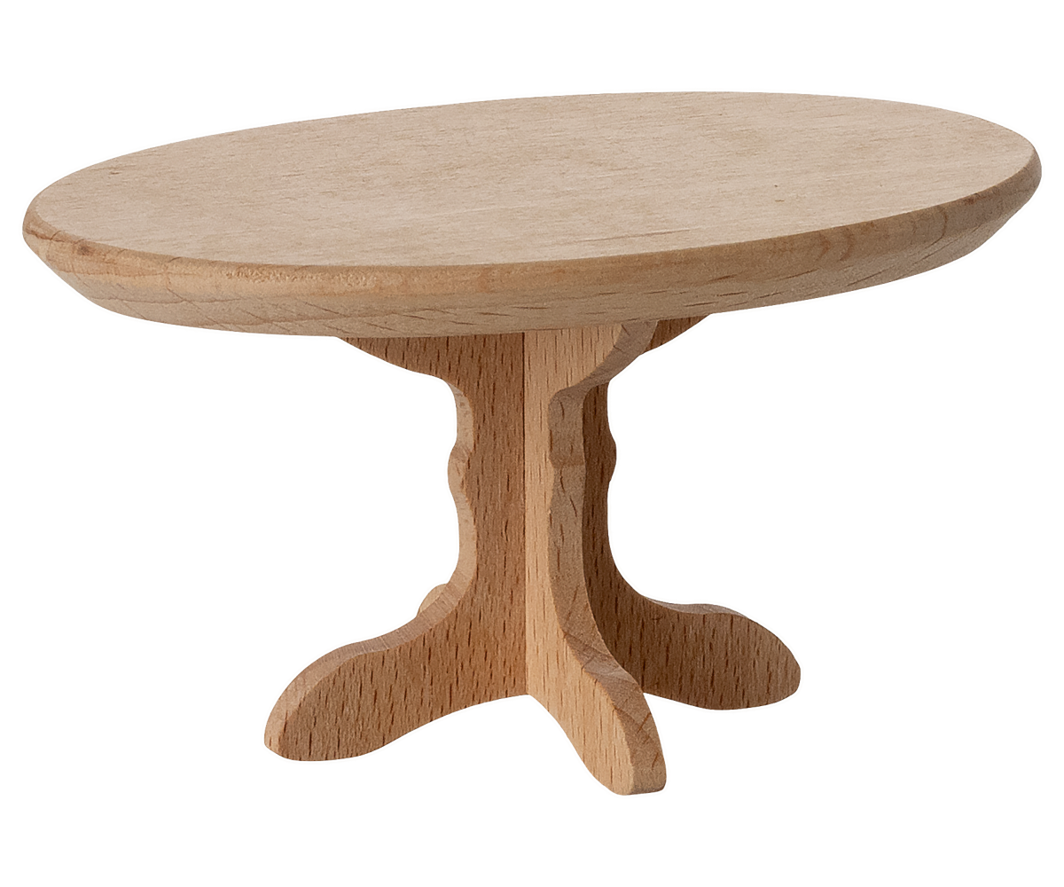 Mesa de centro oval
