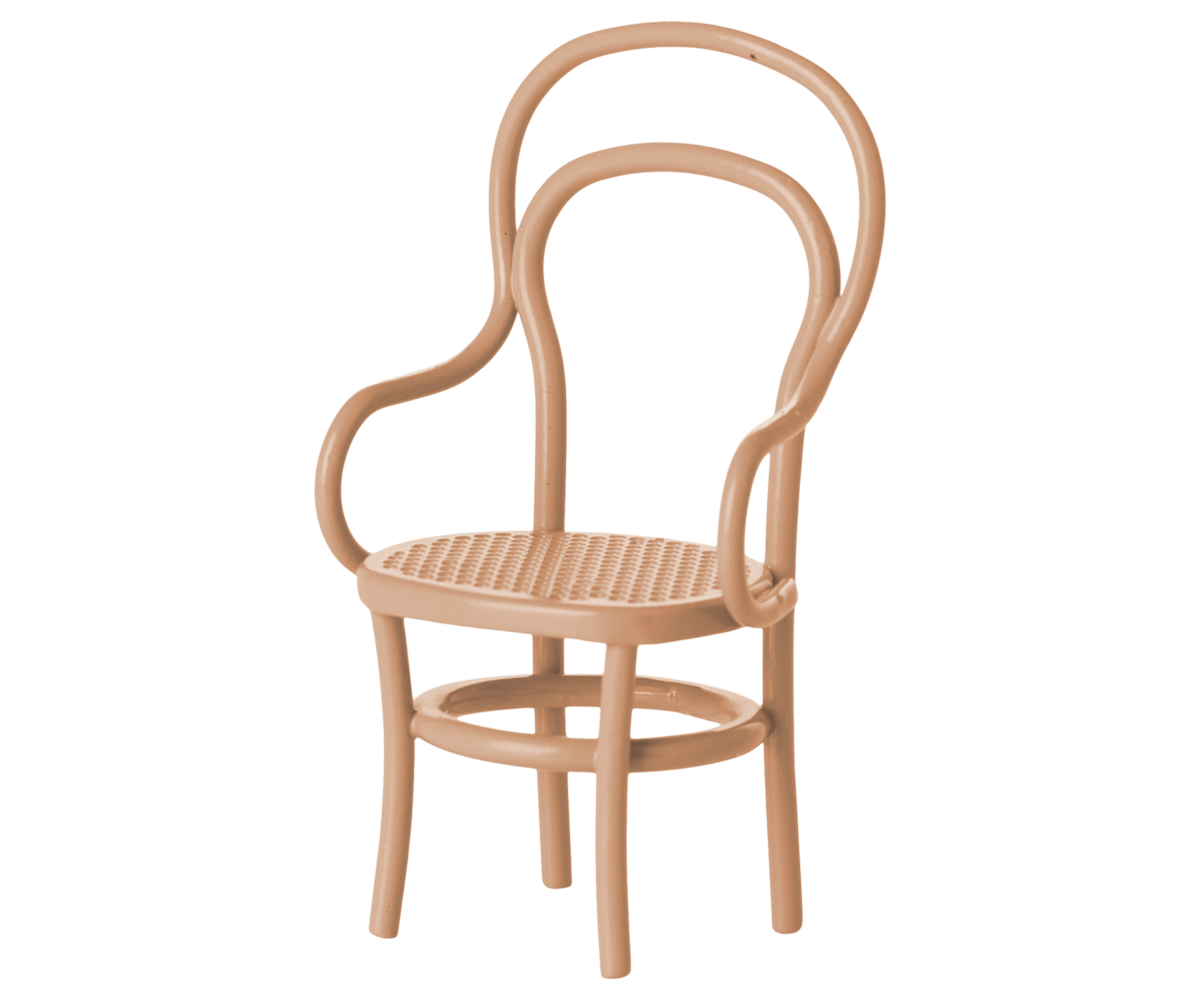 Cadeira vintage – Rosa escuro