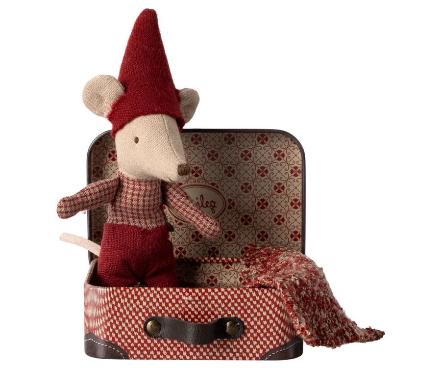 Ratinho natal na malinha