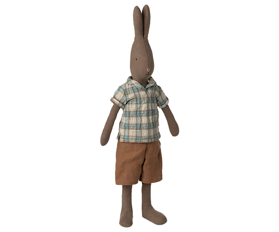 Coelhinho, Tamanho 3, Castanho - T-shirt e calções