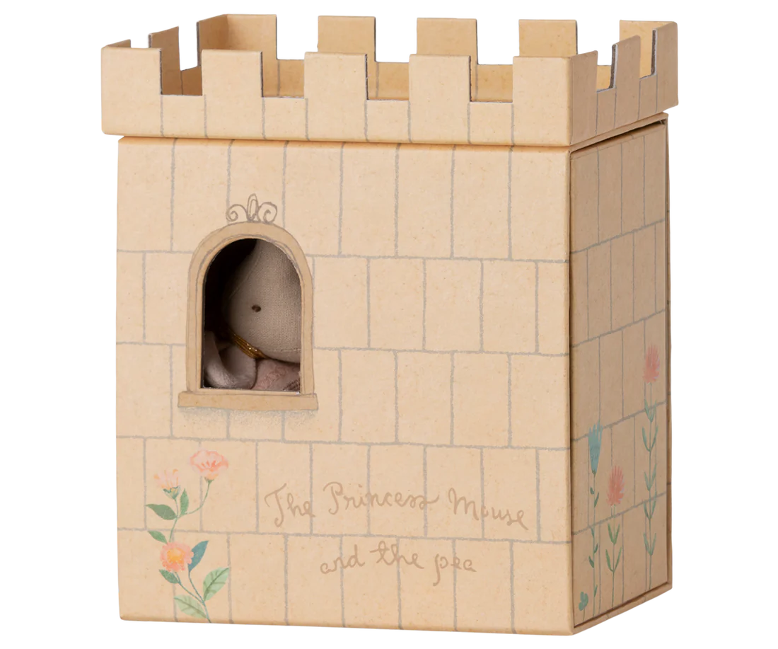 Ratinho Princesa e a ervilha no castelo