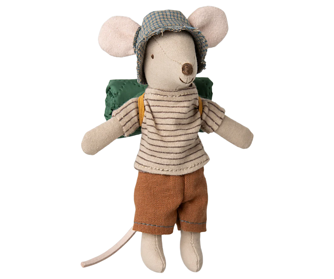 Ratinho explorador, big brother - T-shirt às riscas