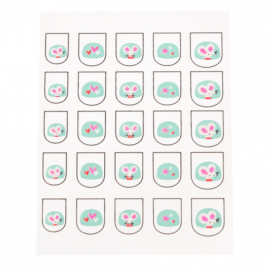 Autocolante de unhas mimi and milo