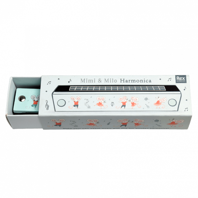 Harmónica de madeira milo and friends