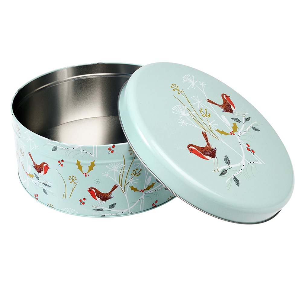 Caixa de lata Passeio de Inverno