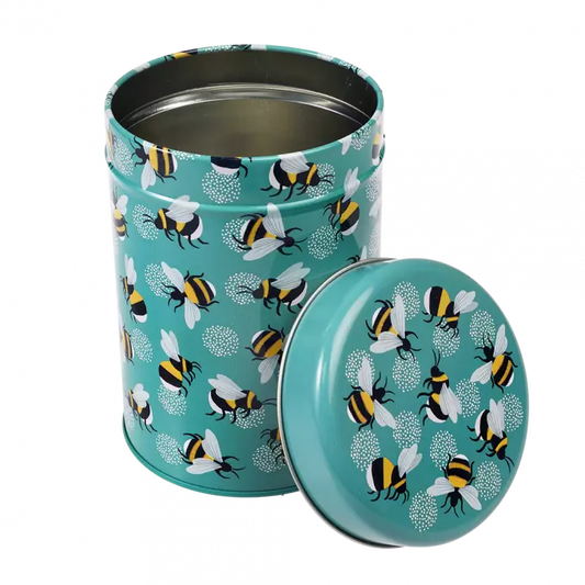 Caixa de lata fina abelhas