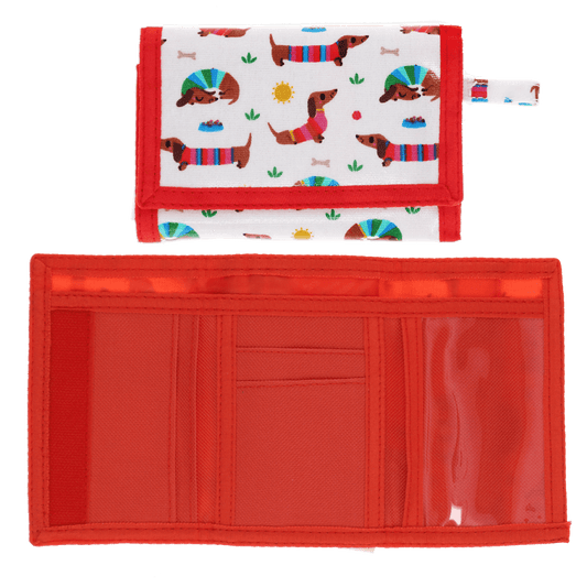 Carteira cão salsicha