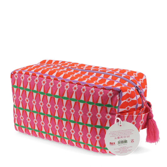 Necessaire flores geométricas
