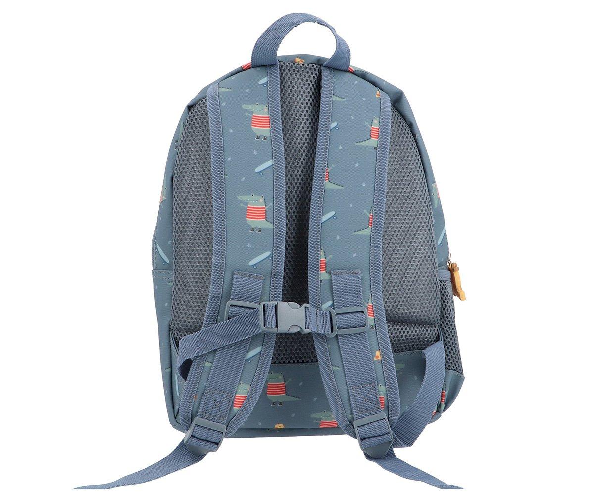 Mochila crocodilo azul