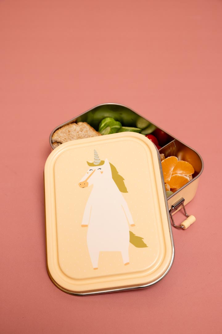 Caixa metal unicórnio grande