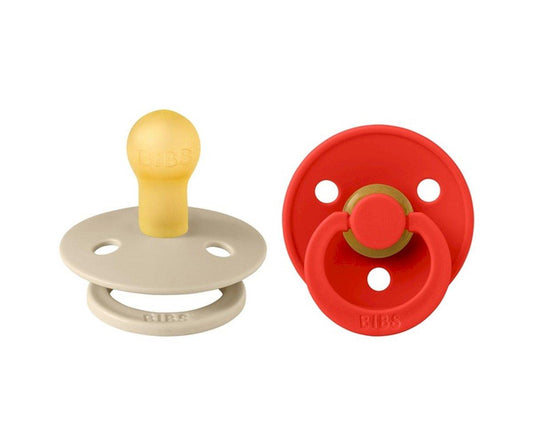 Conj. 2 chuchas BIBS® Vanilla/Candy Apple