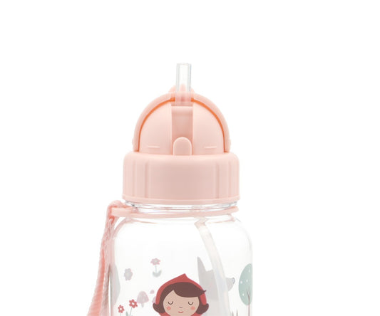 Garrafa capuchinho vermelho