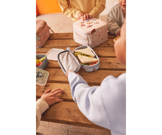 Lancheira estojo letras