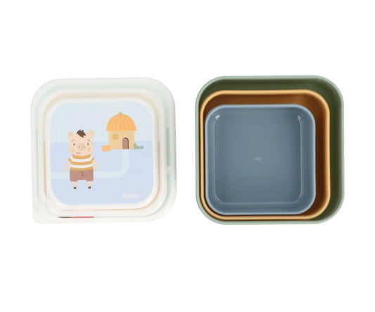 Caixas conj. 3 3 porquinhos