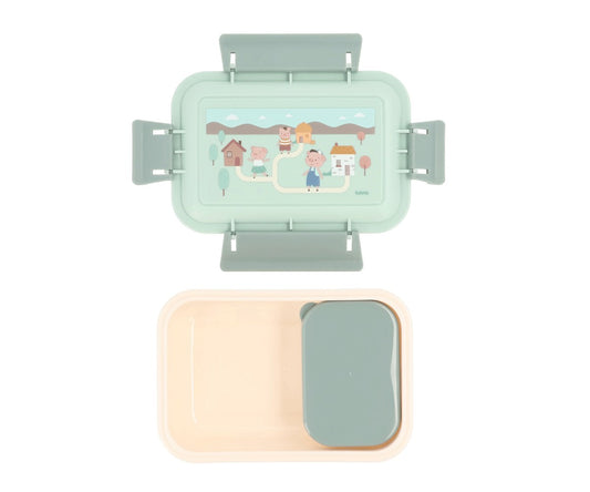 Caixa almoço 3 porquinhos