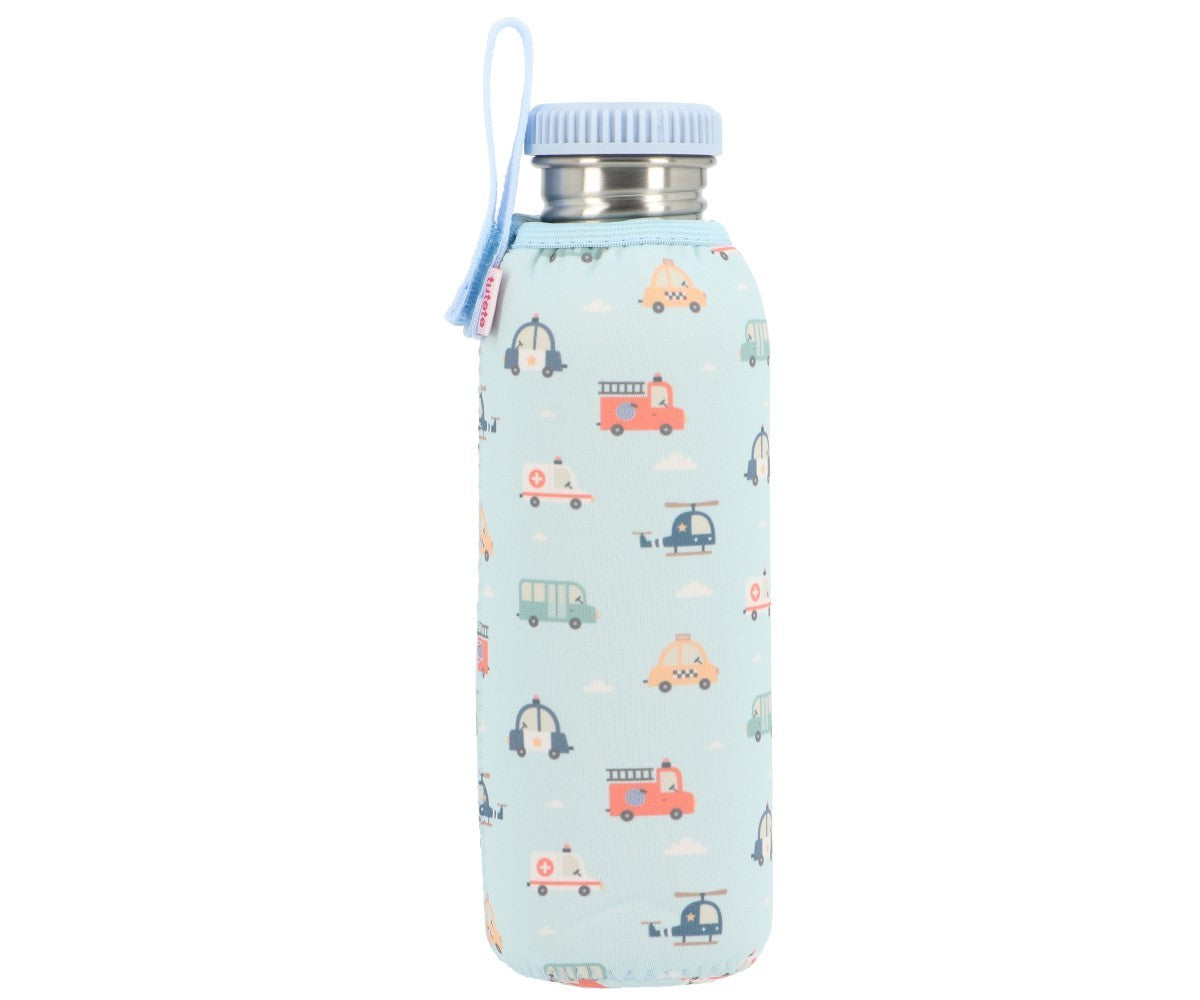 Garrafa metálica city cars 750 ml