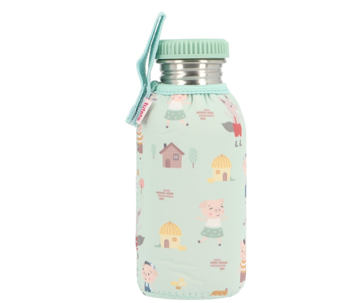 Garrafa metálica 3 porquinhos 500 ml