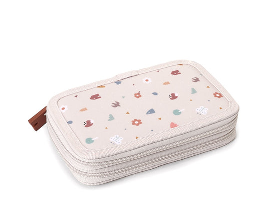 Estojo duplo geométrico