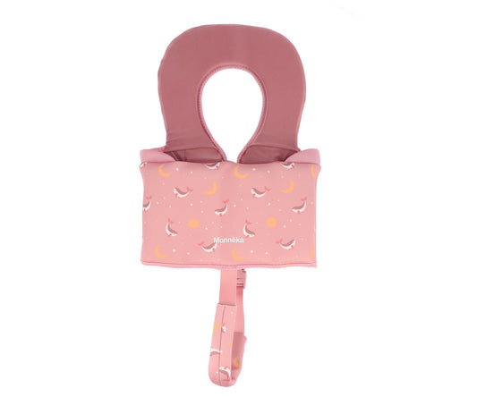 Colete de aprendizagem - Baleia rosa (1-2anos)