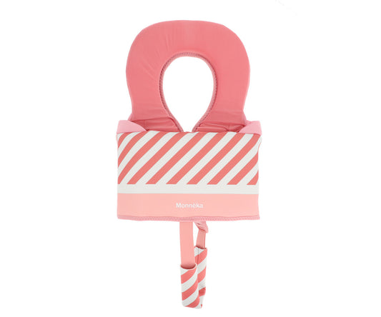 Colete de aprendizagem - Riscas Rosa (1-2anos)