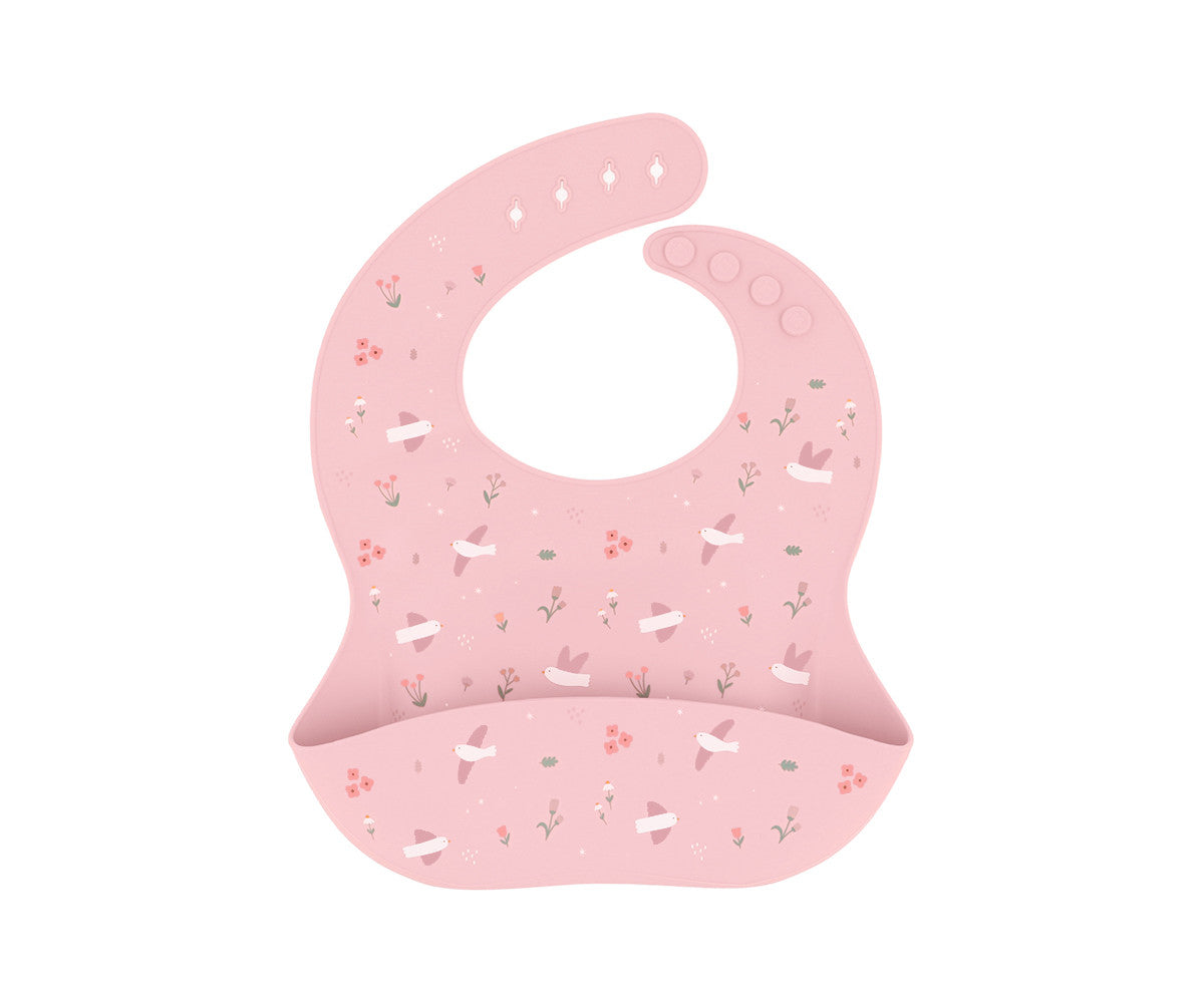 Babete silicone - blossom birds