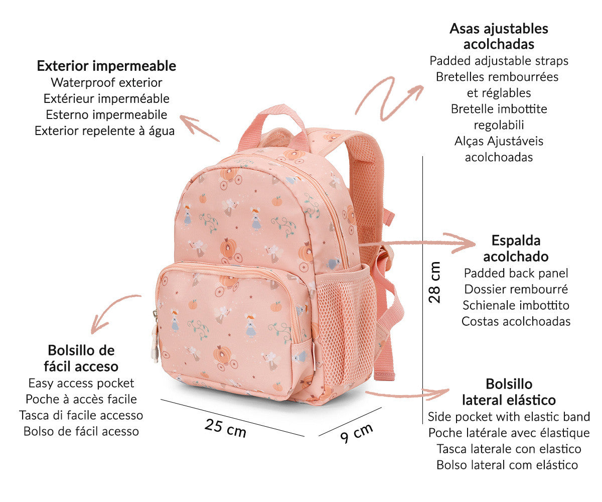 Mini mochila fada rato
