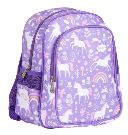 Mochila térmica unicórnio roxo