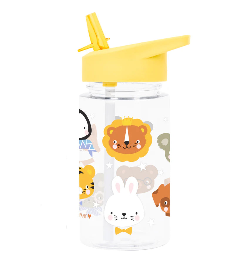 Garrafa animais amarelo
