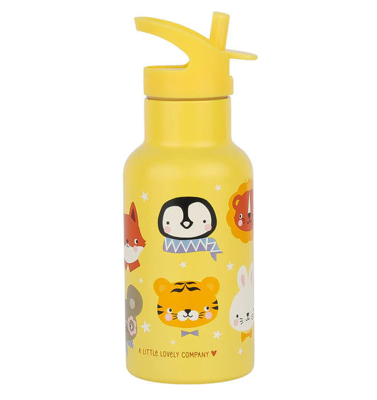 Garrafa térmica animais amarelo