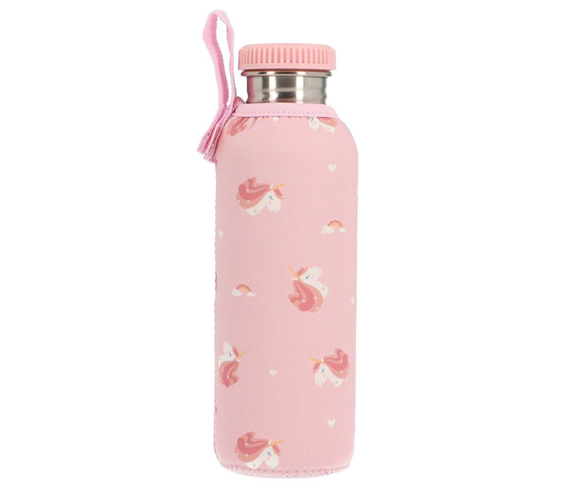 Garrafa metálica - unicórnio - 750ml