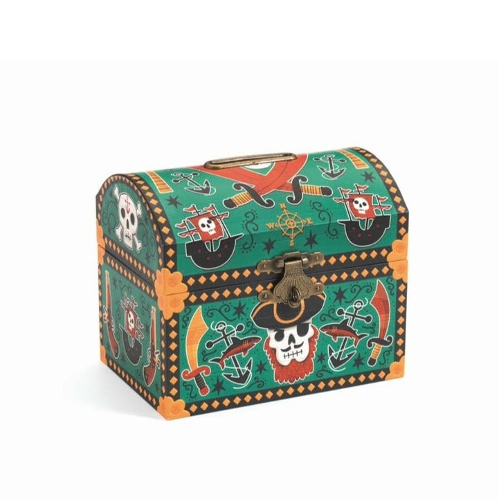 Mealheiro baú piratas