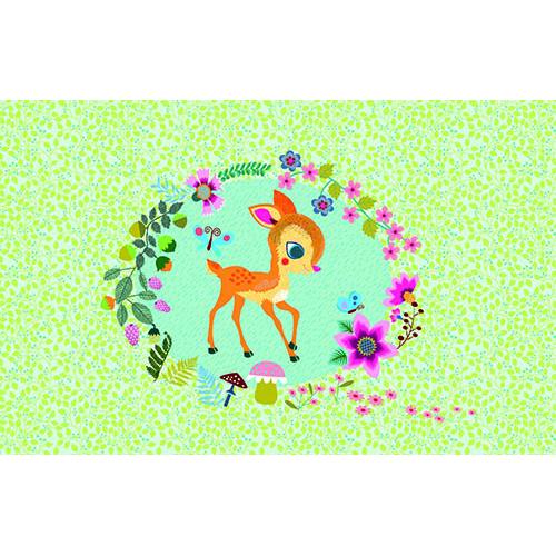 Caixa de música bambi verde