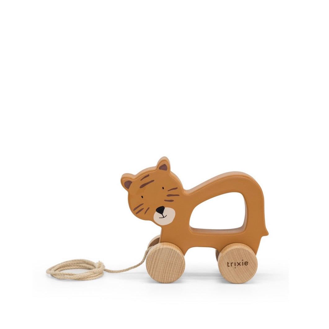 Brinquedo de puxar Trixie - tigre
