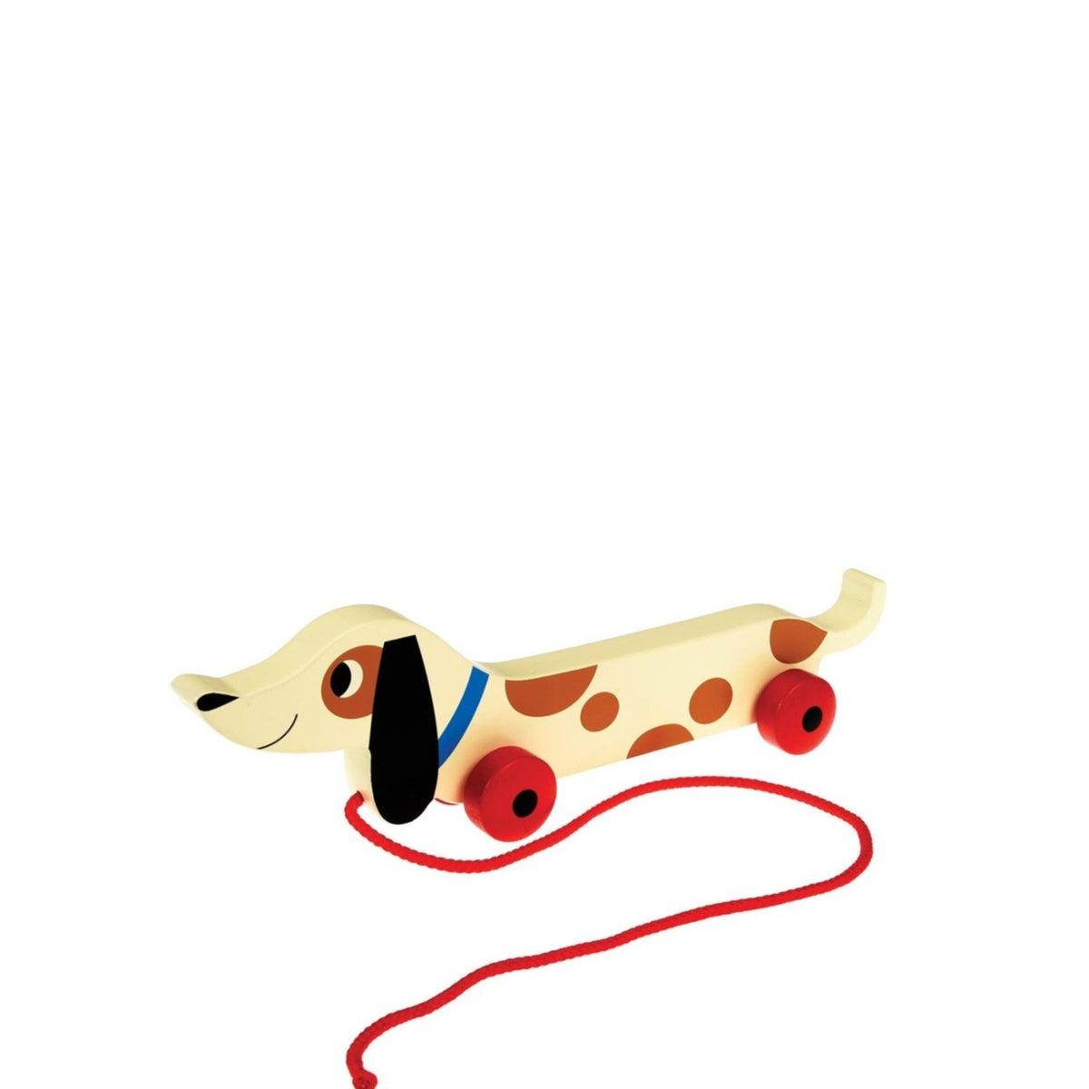 Brinquedo de puxar - cão salsicha