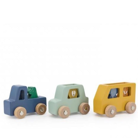 Set 3 carros animais