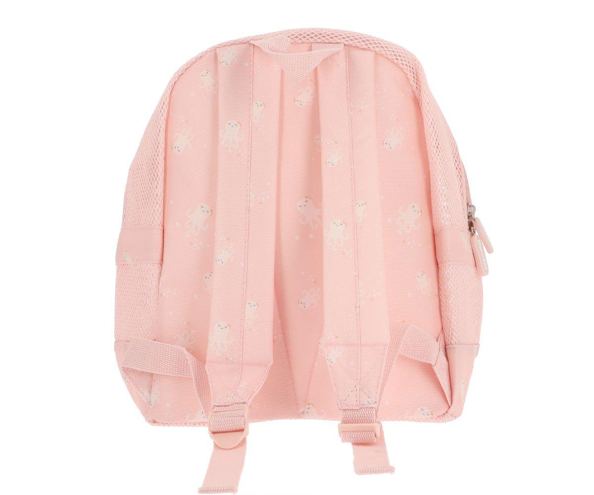 Mochila de rede polvo rosa