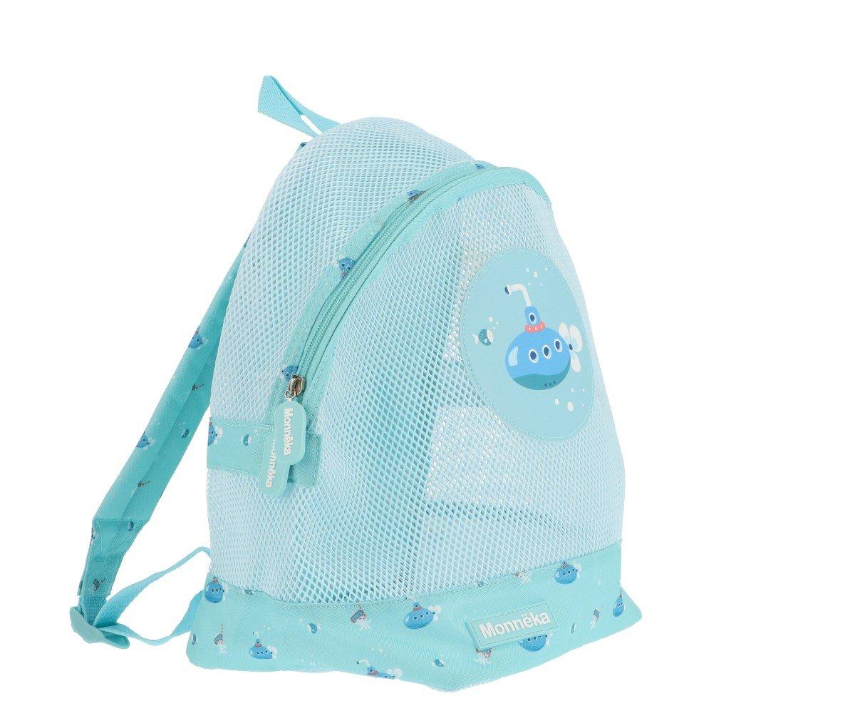 Mochila de rede submarino azul