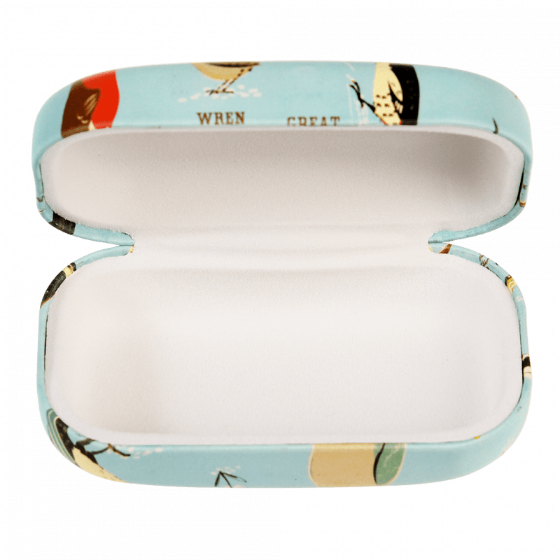 Mini estojo viagem pássaros