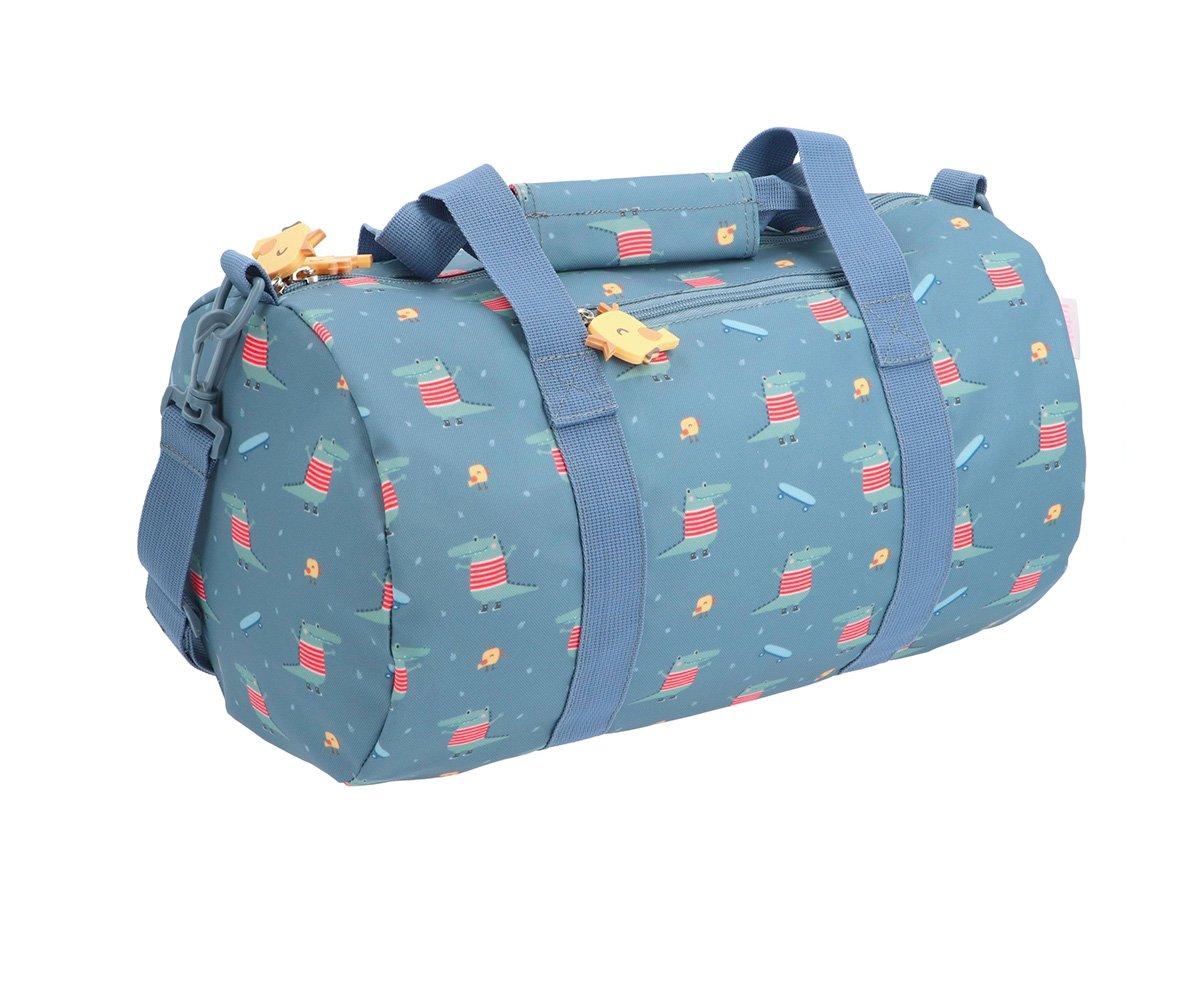 Saco desporto crocodilo azul