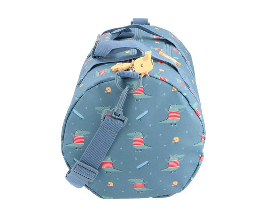 Saco desporto crocodilo azul