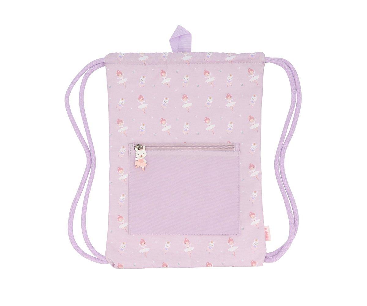 Mochila cordões ballet