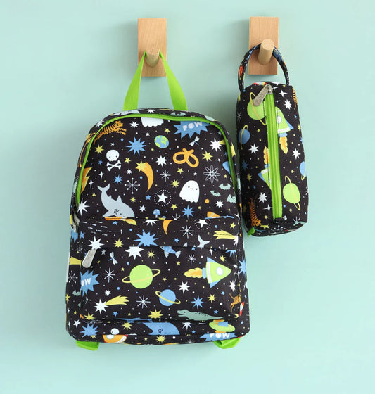 Mini mochila galaxy