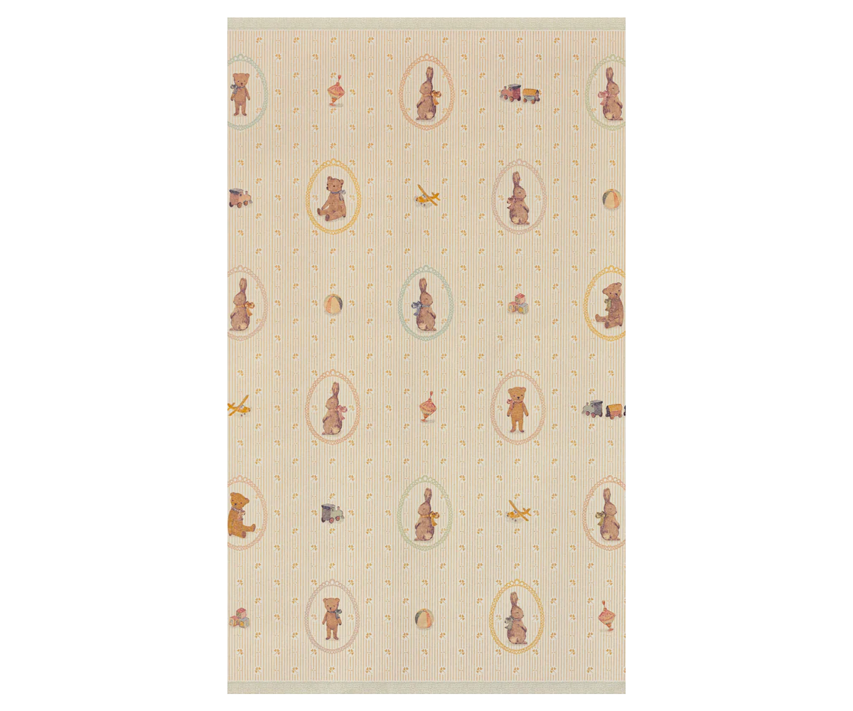 Papel de embrulho bunnies and teddies