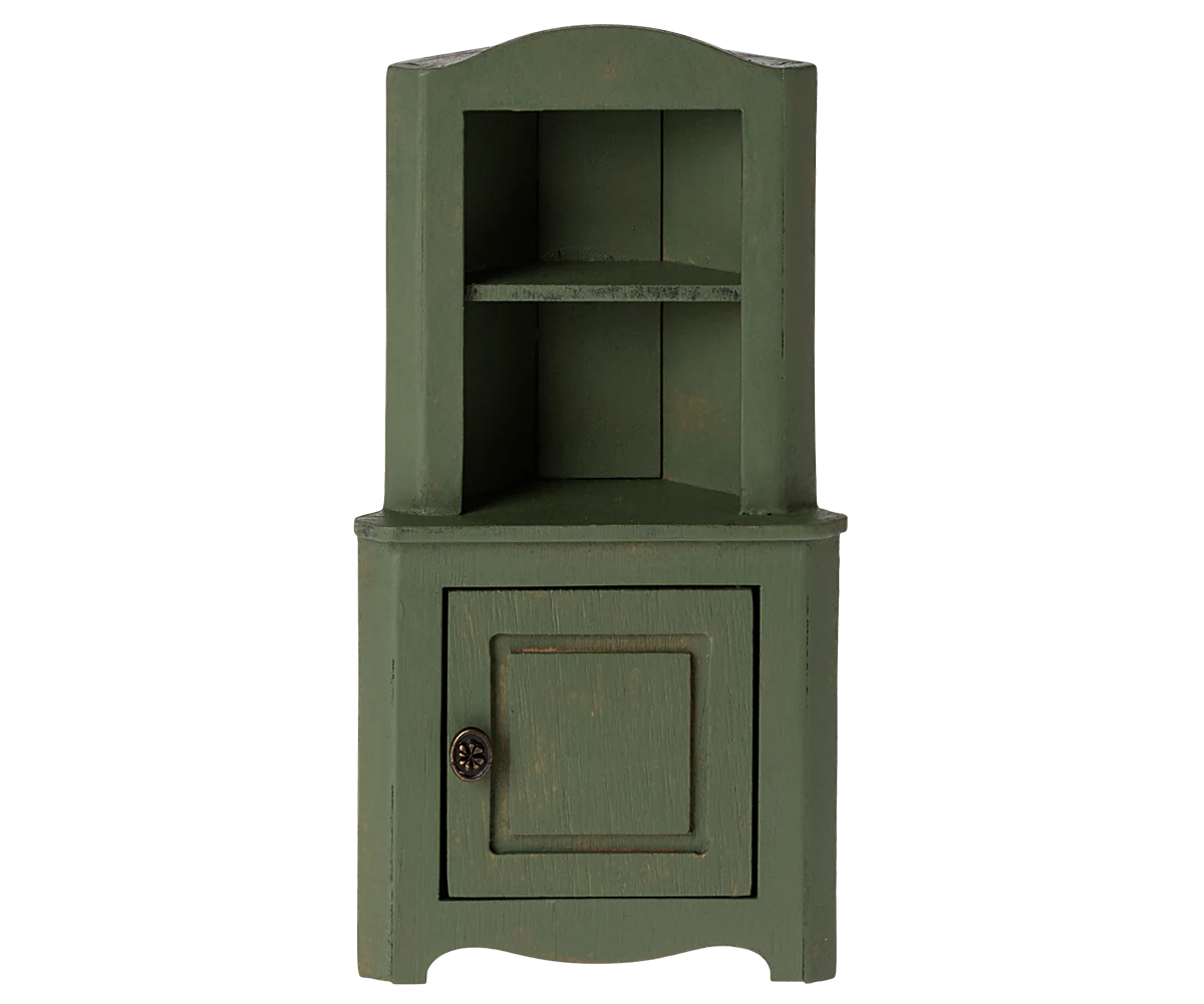 Armário canto dark green peq