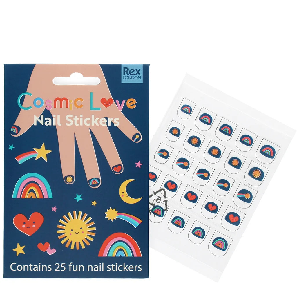 Autocolante de unhas cosmic love
